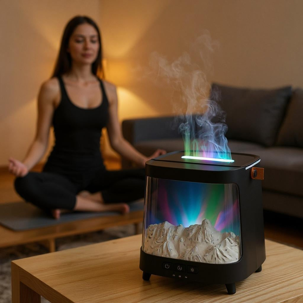 AuroraFlame® – Difusor de Aromas com Efeito Chama